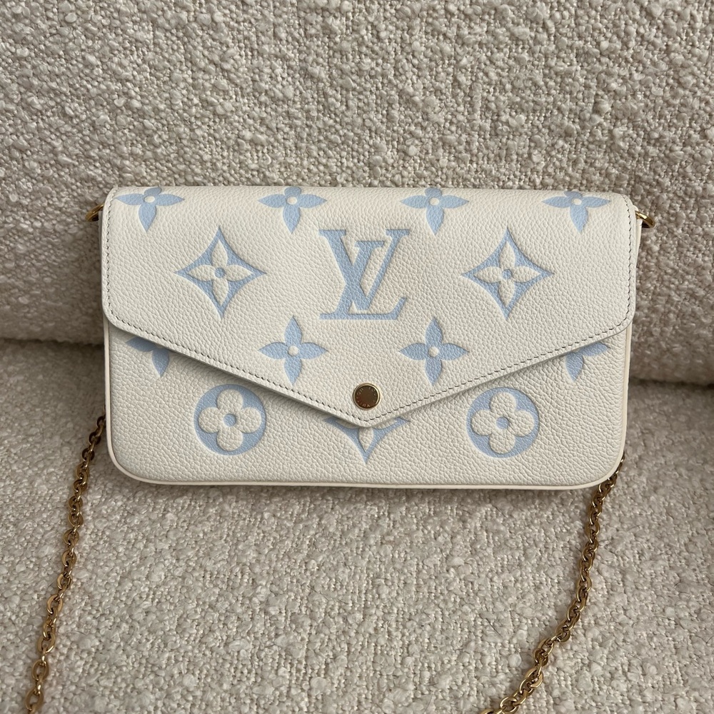Louis Vuitton Felicie Pochette in Candy Blue Limited Edition